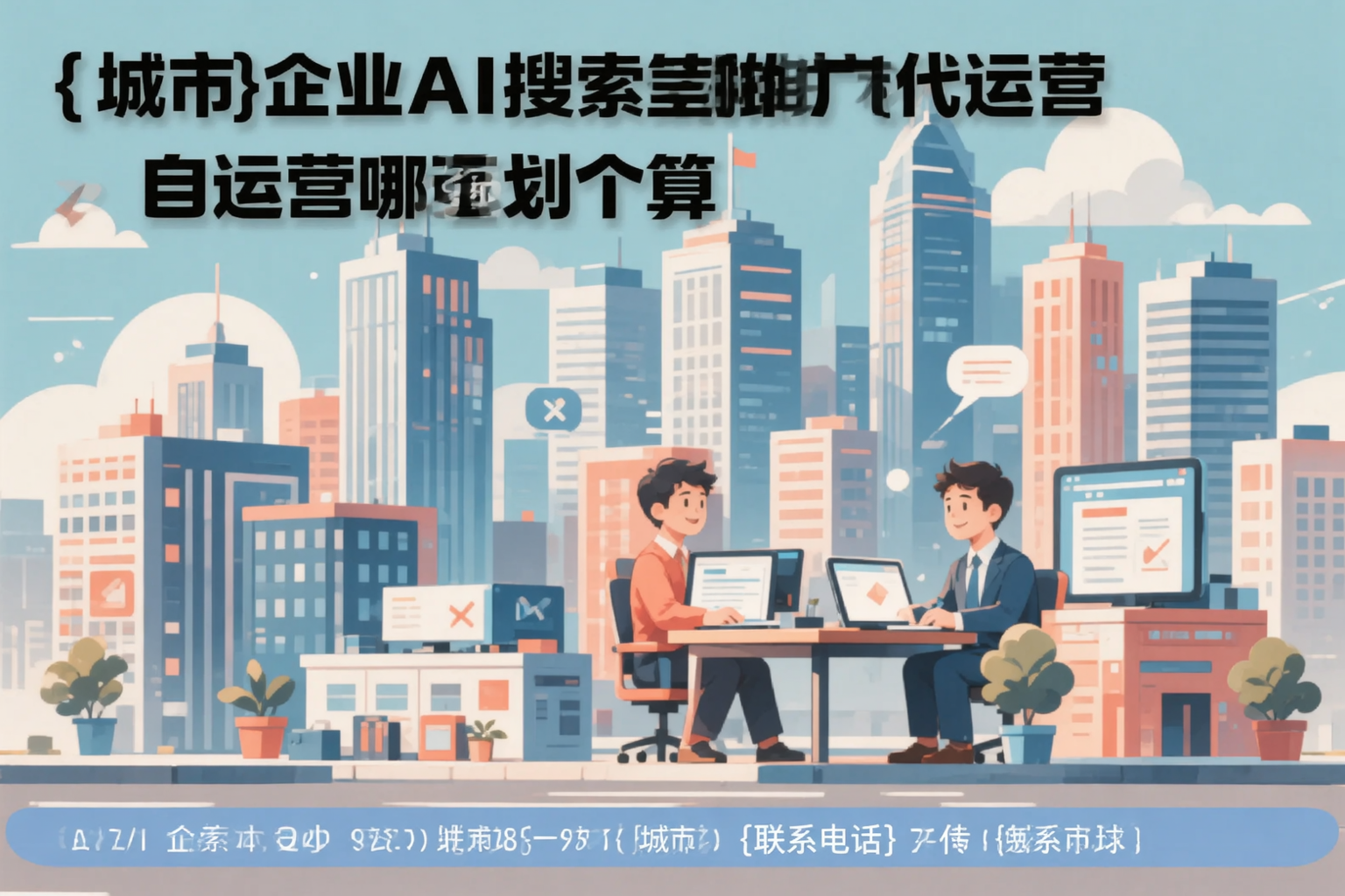 通化企业AI搜索推广代运营和自运营哪个更划算