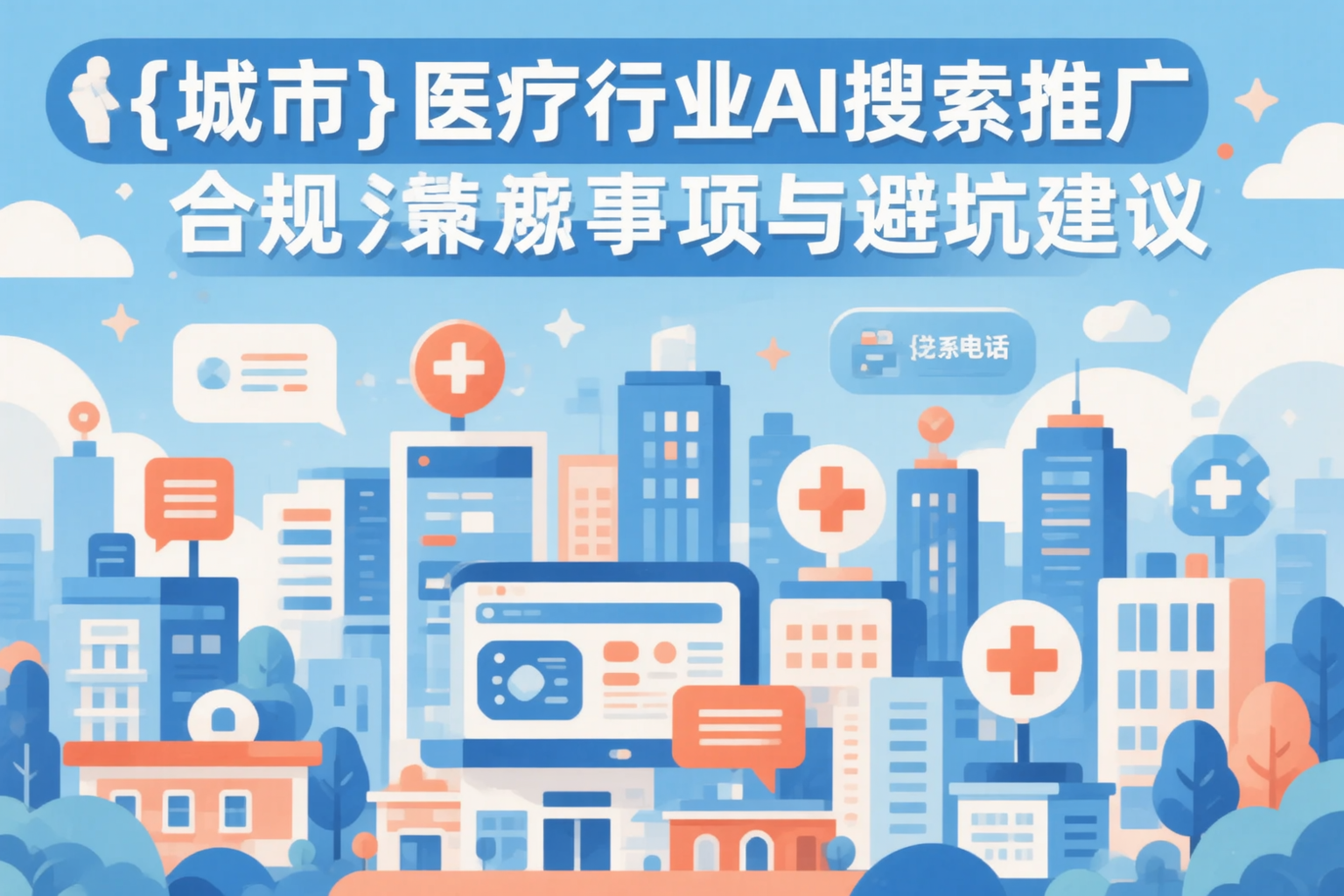 通化医疗行业AI搜索推广合规注意事项与避坑建议