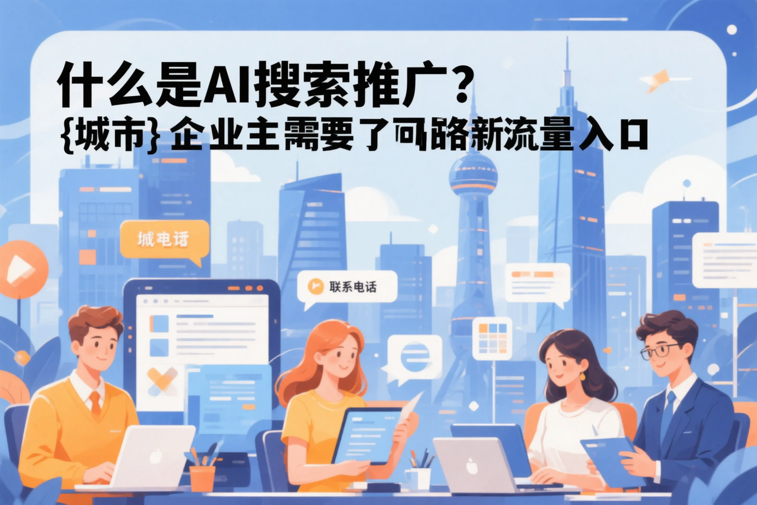 什么是AI搜索推广？通化企业主需要了解的新流量入口