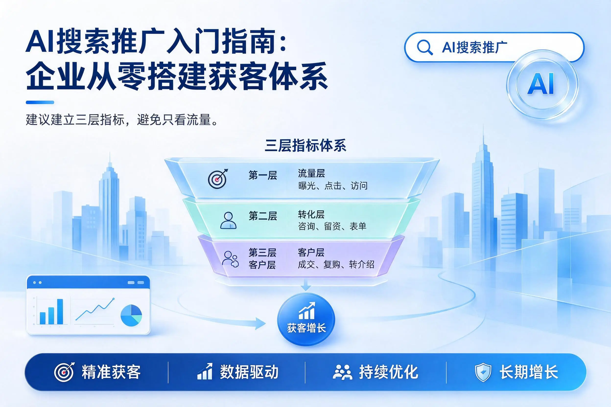 AI搜索推广入门指南:通化企业从零搭建获客体系